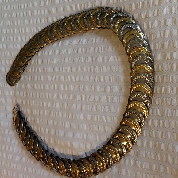 Funky Medallion/Coin Look Vintage Belt - Picture 1 of 11